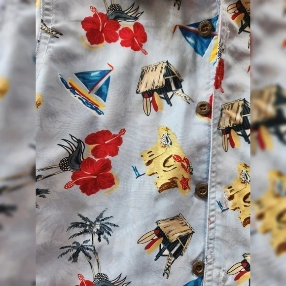 Op Sport Kids Hawaiian Shirt - Picture 2 of 5